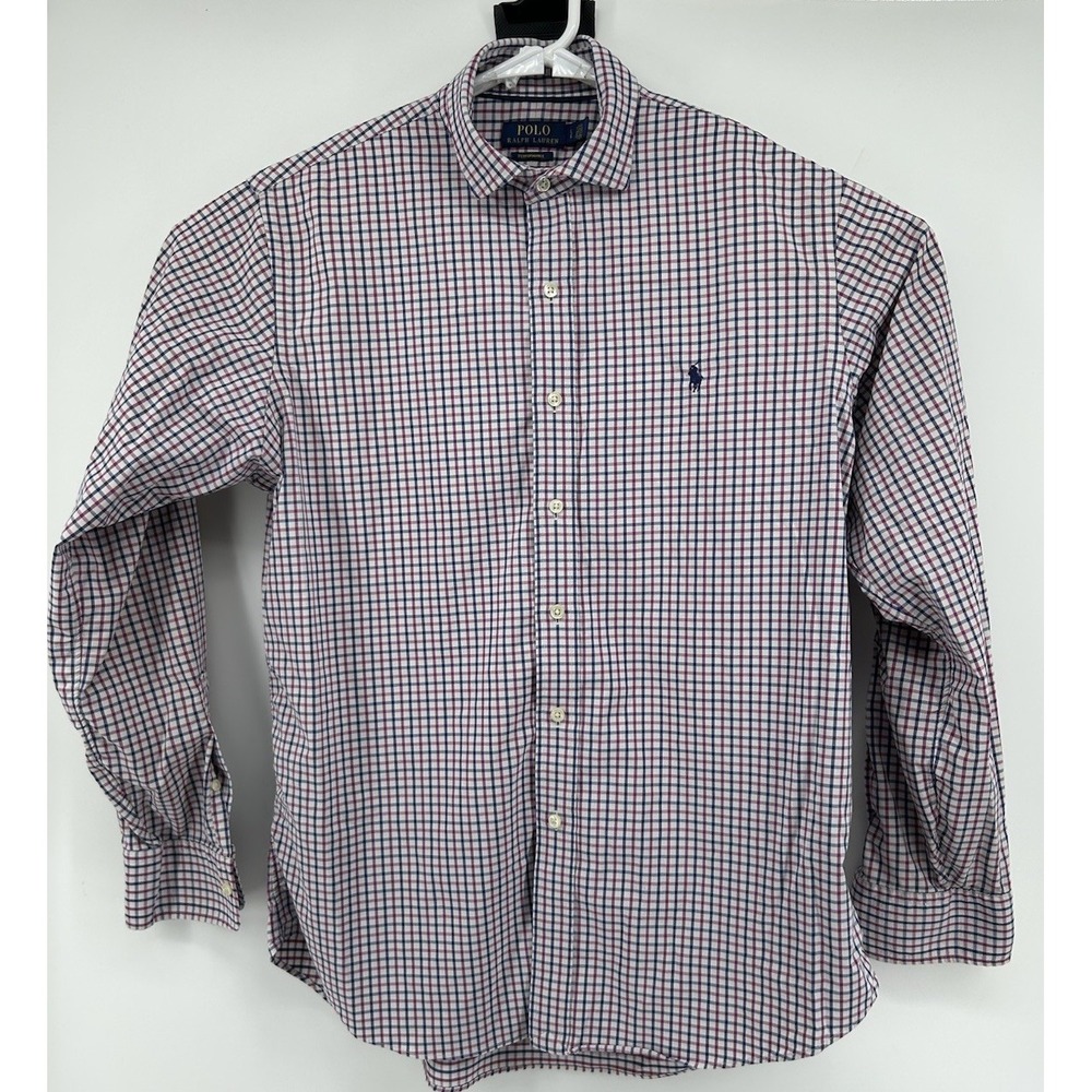Polo Ralph Lauren Performance Button Down Long Sleeve Multicolored Men's Large